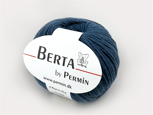 Berta by Permin - havblå