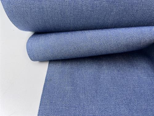 Outdoor stof - vandafvisende og anti svamp i denimblue melange