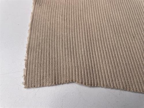 Rillet rib - lidt grovere, beige