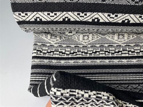 Vinter jersey strik -  jacquard med mønster