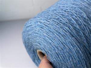 Super Geelong virgin wool - lys jeansblå, 100 gram