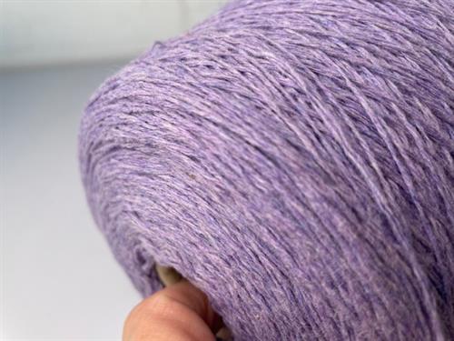 Super Geelong virgin wool - smuk lavendel lilla, 100 gram