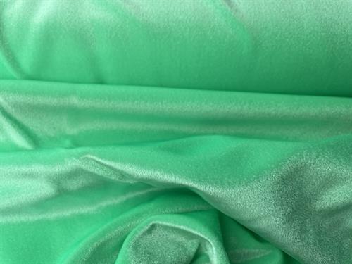 Bi-stretch velour - sports velour i intens mint