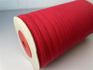 Bændel bånd på rulle mindst 400 m - rød, 8 mm