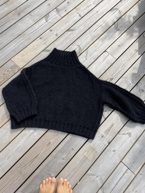 BAWI SWEATER - garnkit på skøn oversized strik