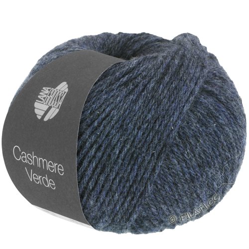 Cashmere verde 100% cashmere - jeansblå